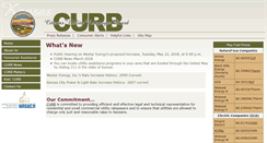 Desktop Screenshot of curb.kansas.gov